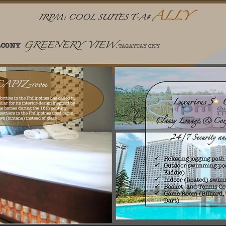 Irpm Coolsuites #Ally Wind Residences 1Br Tower A Greenery View 따가이따이 외부 사진