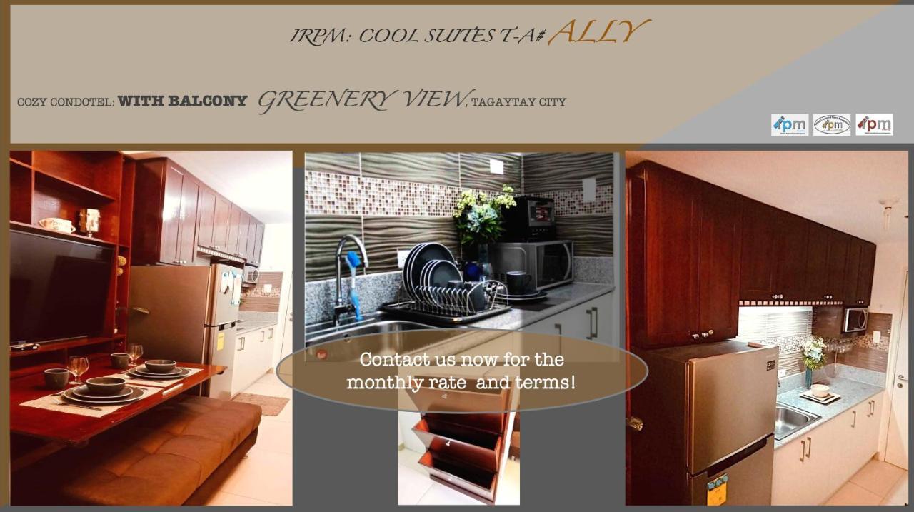 Irpm Coolsuites #Ally Wind Residences 1Br Tower A Greenery View 따가이따이 외부 사진